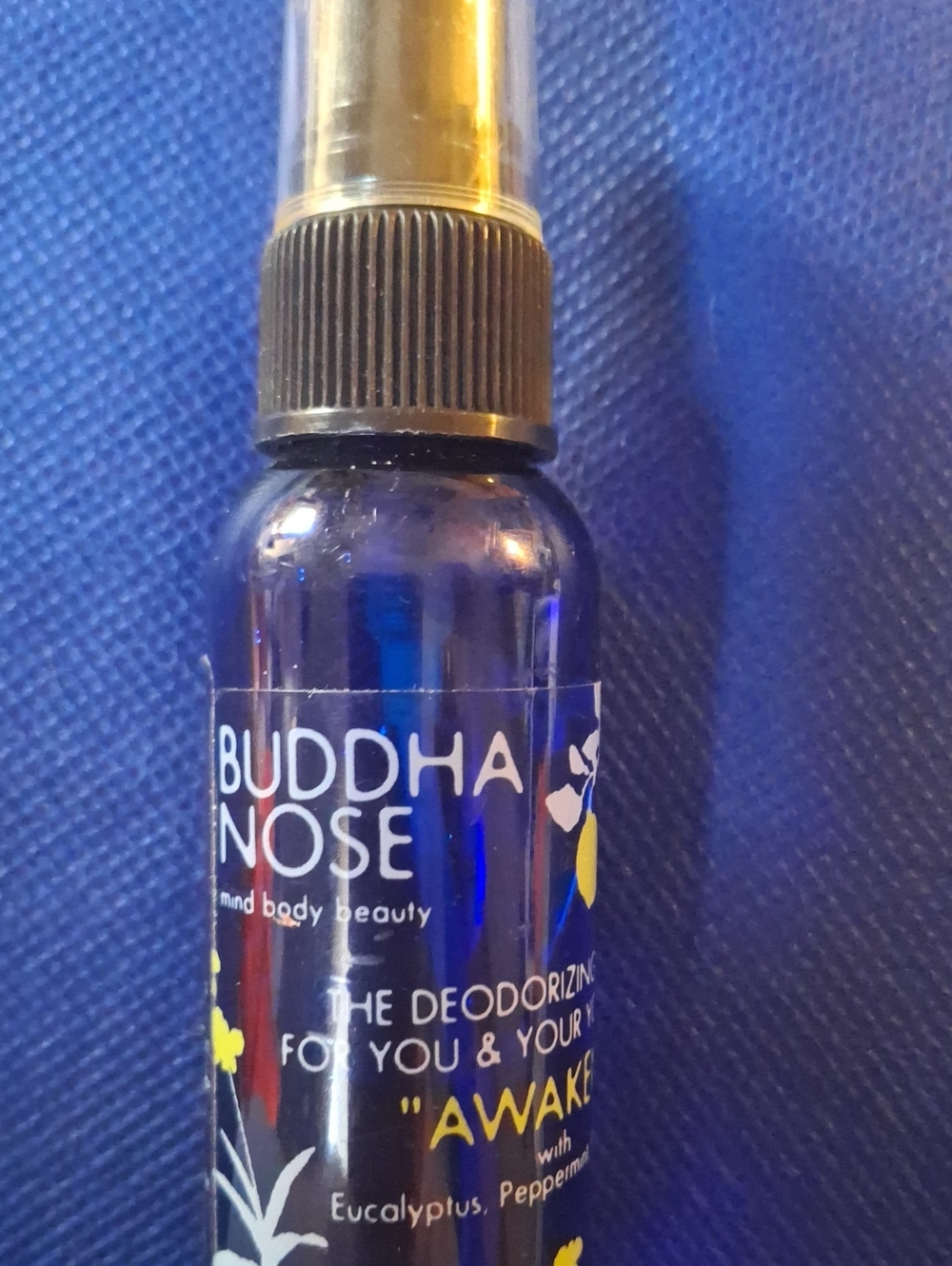 Awake Deodorizing Body Spray Buddha Nose Yoga Mat
